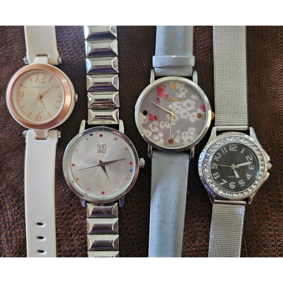 9 WATCHES Bundle Lot Women's As Is DIY Craft Project Untested Steampunk Project - Picture 7 of 9